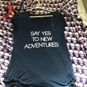 APT 9 shirt.